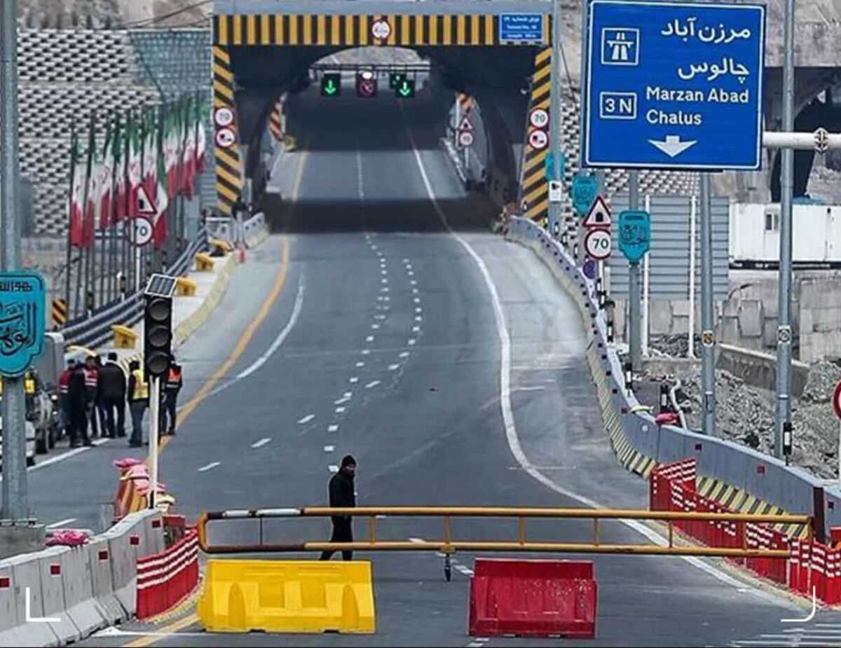 اجرای محدودیت تردد در آزادراه تهران - شمال و جاده چالوس