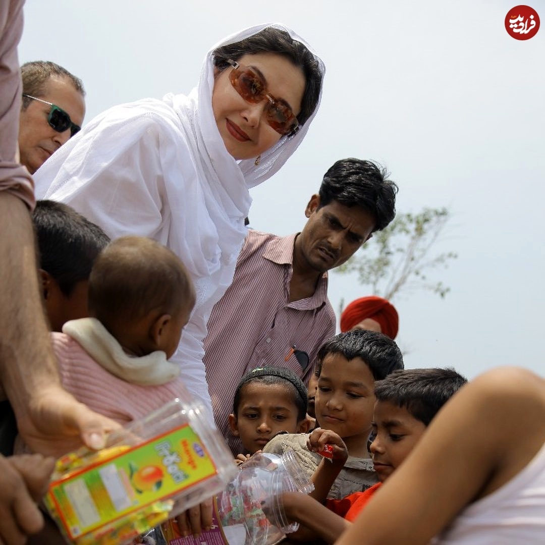 عکس/ کتایون ریاحی بازیگر نقش زلیخا سریال یوسف پیامبر در میانمار