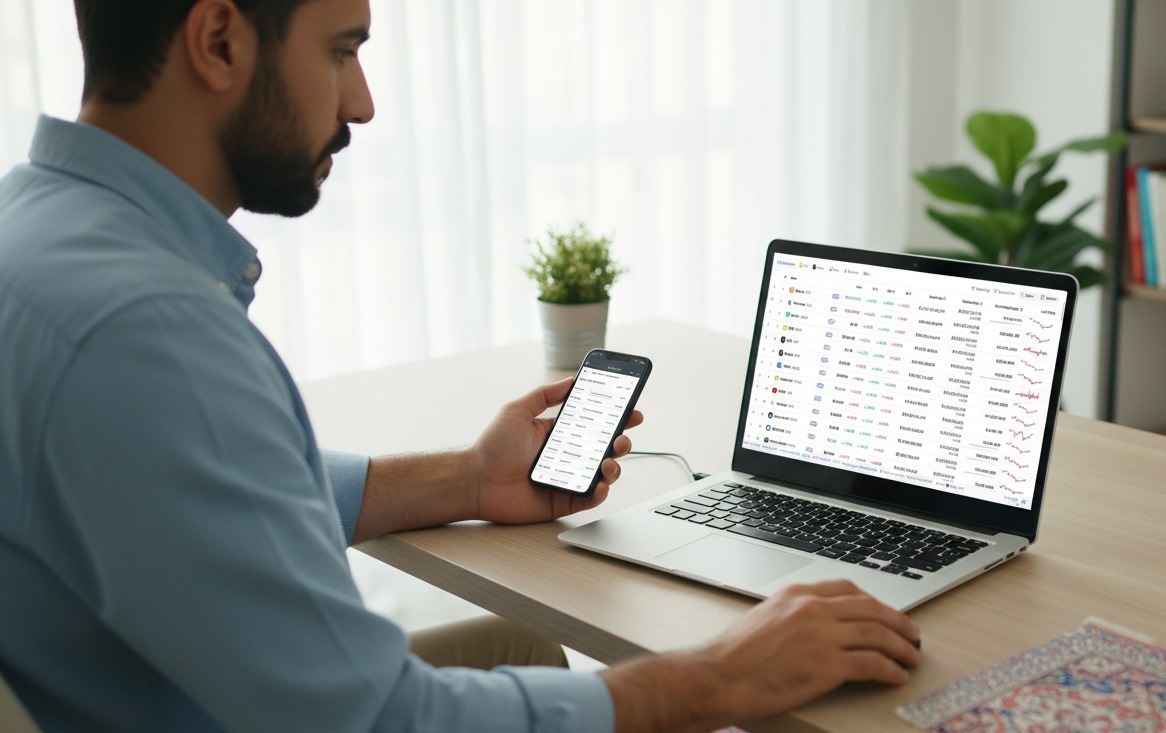 بهترین سایت برای مقایسه و بررسی قیمت ارزهای دیجیتال