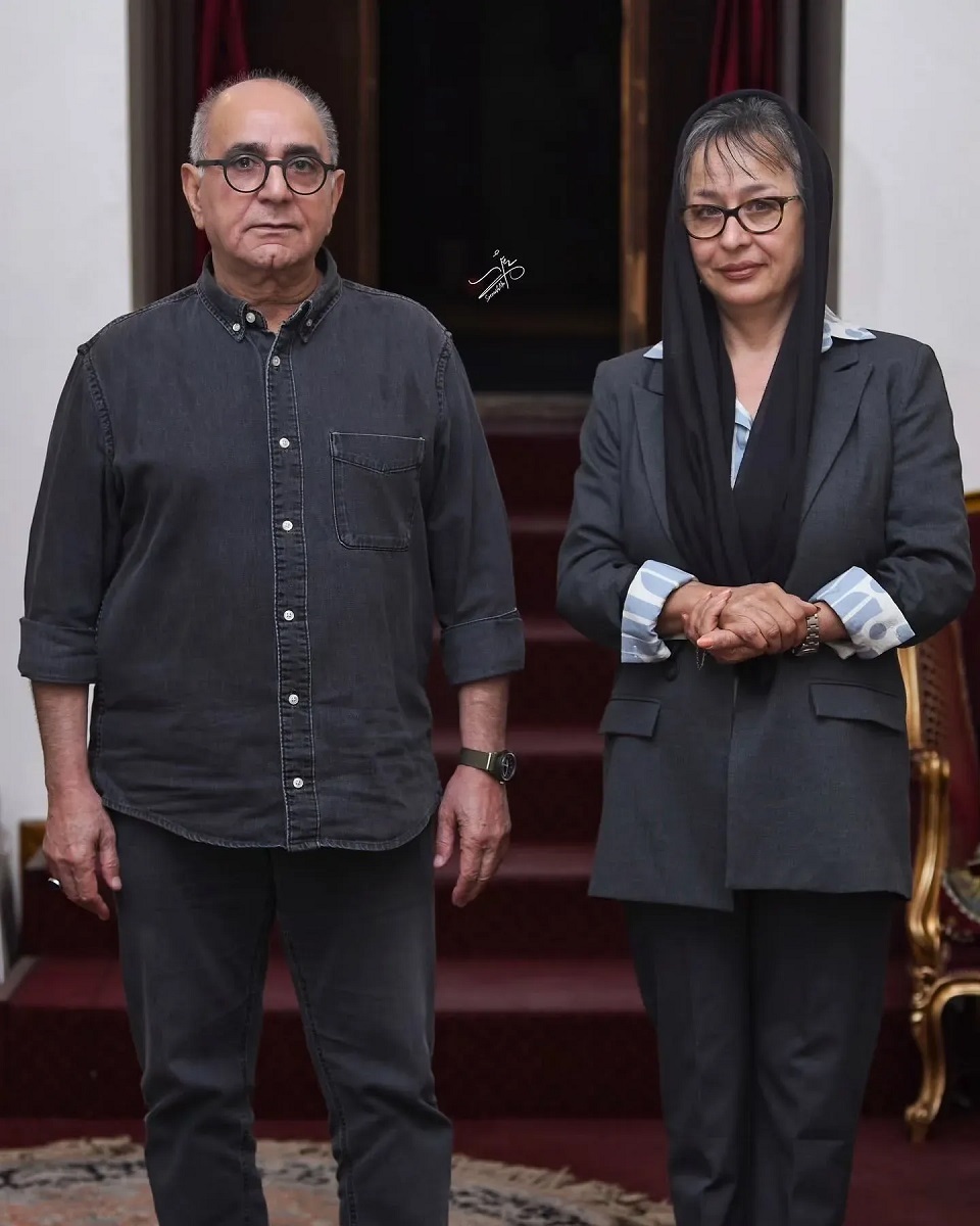 عکس دو نفره و جذاب آزیتا حاجیان و پرویز پرستویی بازیگران «سریال شکارگاه»