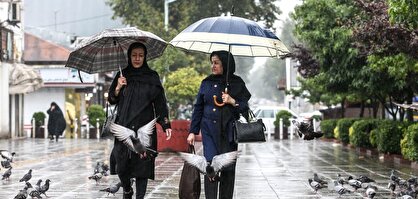 هواشناسی ۱۴۰۴/۰۷/۰۷/ باران در گیلان، مازندران و اردبیل