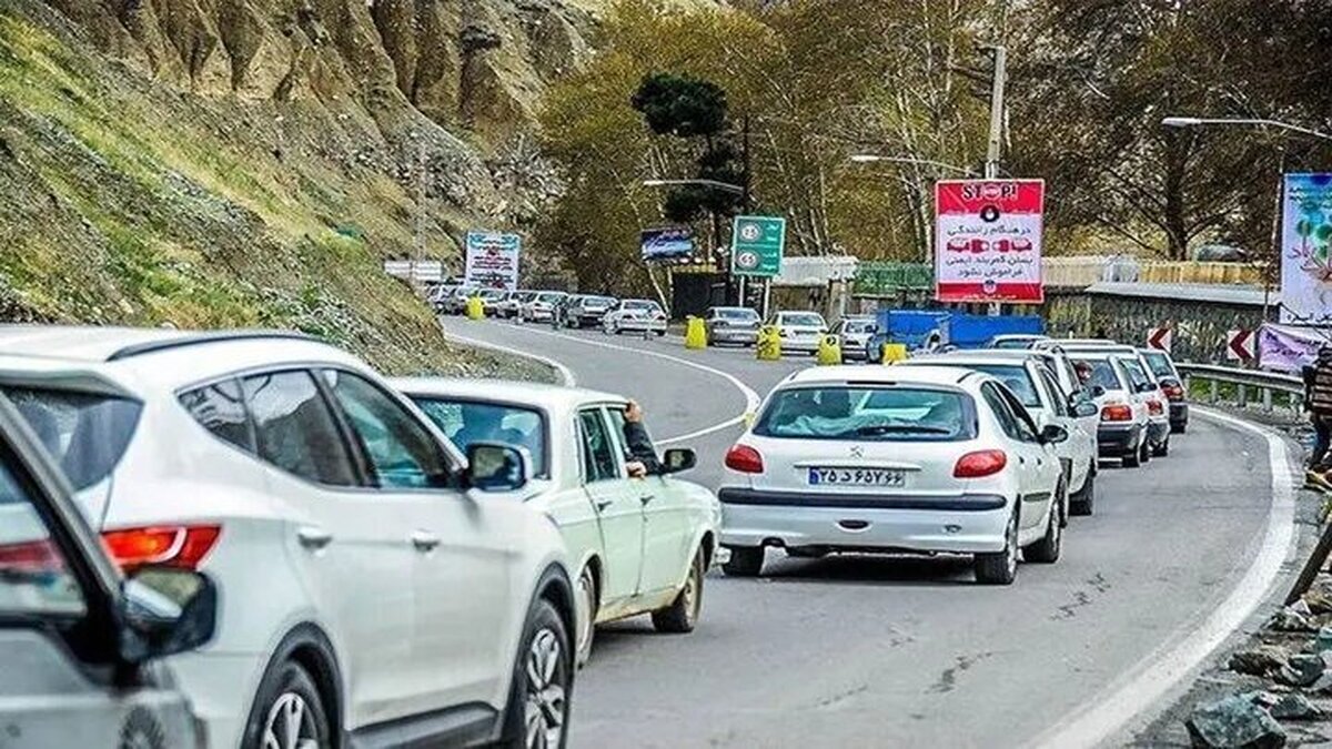 جاده چالوس یک طرفه شد/ ترافیک سنگین در راه‌ها