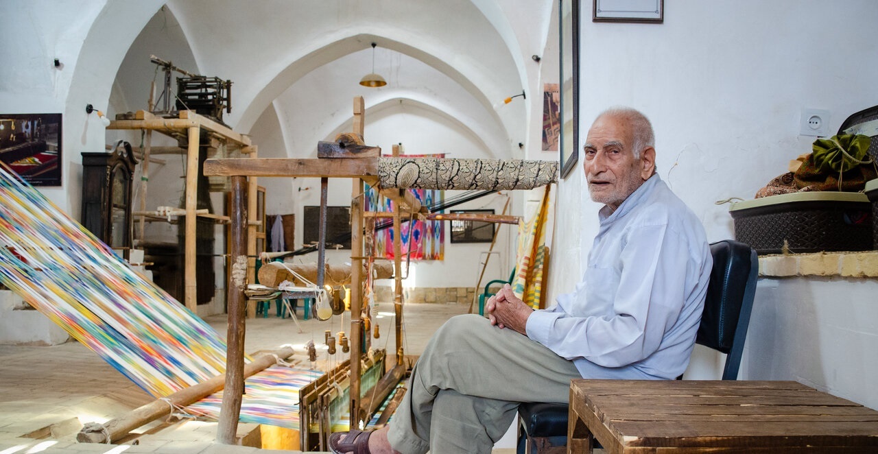 تصاویر/ هنر دارایی‌بافی یزد