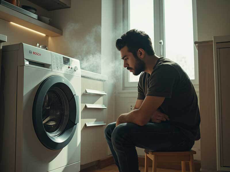 ۱۰ مشکل ماشین لباسشویی بوش و راهکار تعمیر سریع