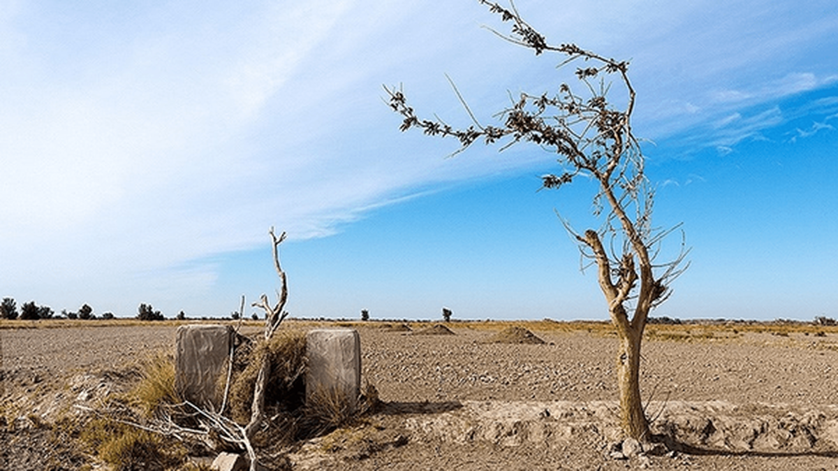 وضعیت آخرالزمانی بارندگی در فلات ایران +نقشه