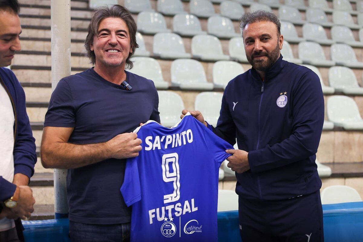 معمای حضور ساپینتو در تمرین تیم فوتسال استقلال