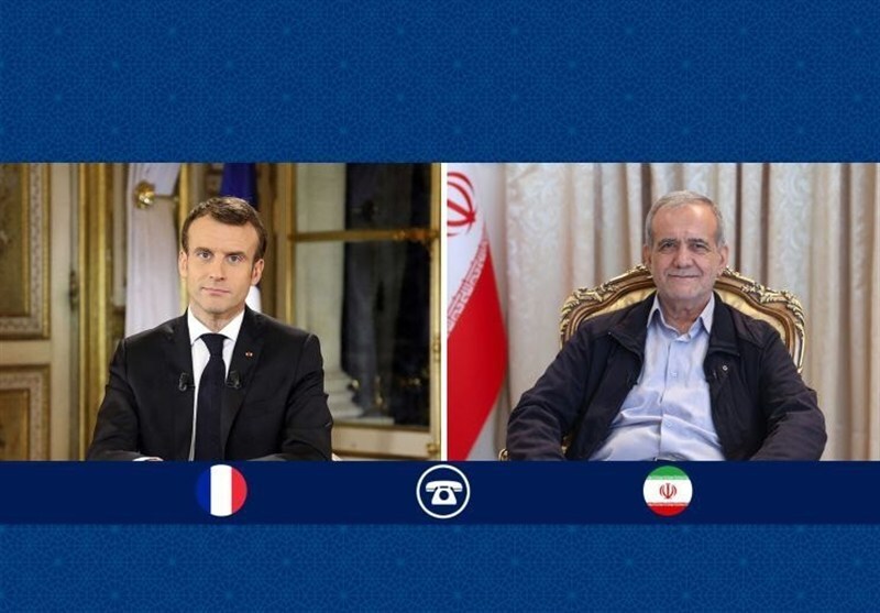 پزشکیان به مکرون: آمریکا و اروپا با اثبات صداقت اعتماد ایران را جلب کنند
