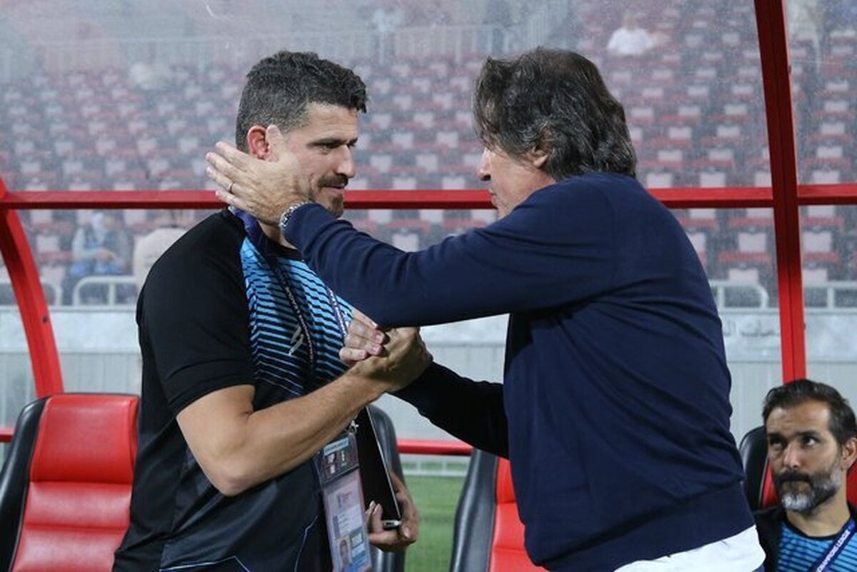 وریا غفوری روی نیمکت استقلال در آسیا نشست + عکس