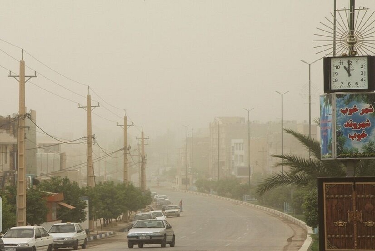 دود در آسمان ماهشهر