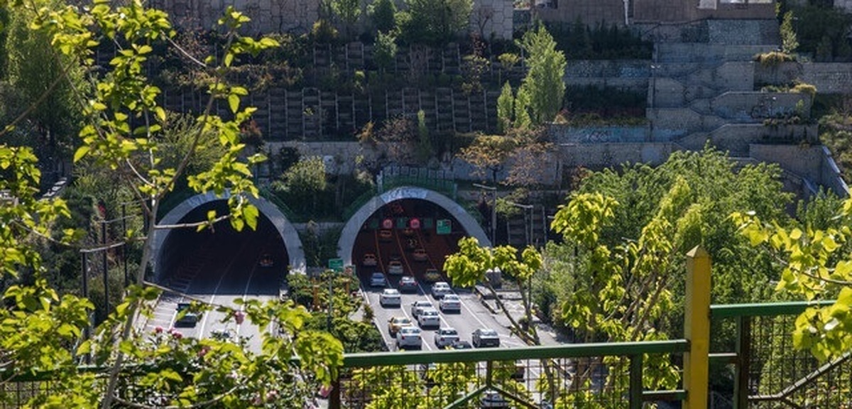 هر دو مسیر تونل رسالت امشب مسدود می‌شود