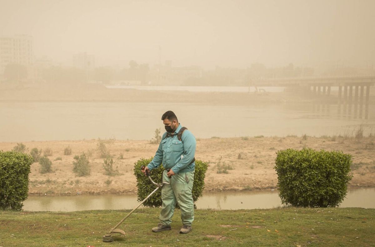 هوای اهواز در وضعیت بسیار ناسالم