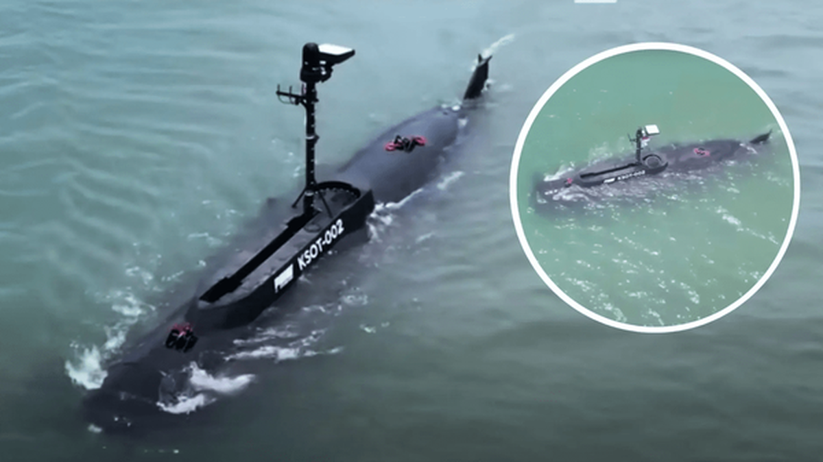 شلیک موفق موشک زیرآبی از زیردریایی خودران