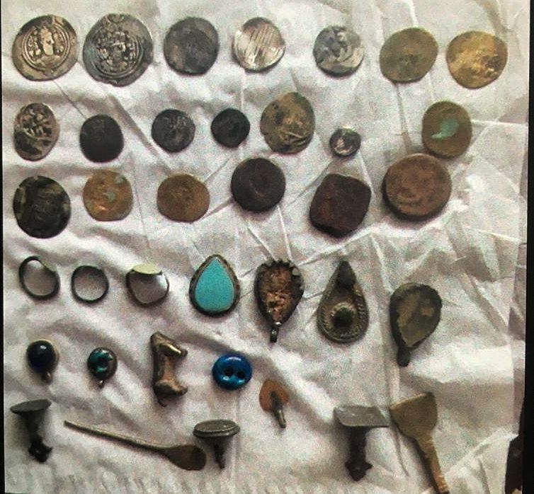 کشف گنجینه‌ای از دوره ساسانی در داراب فارس