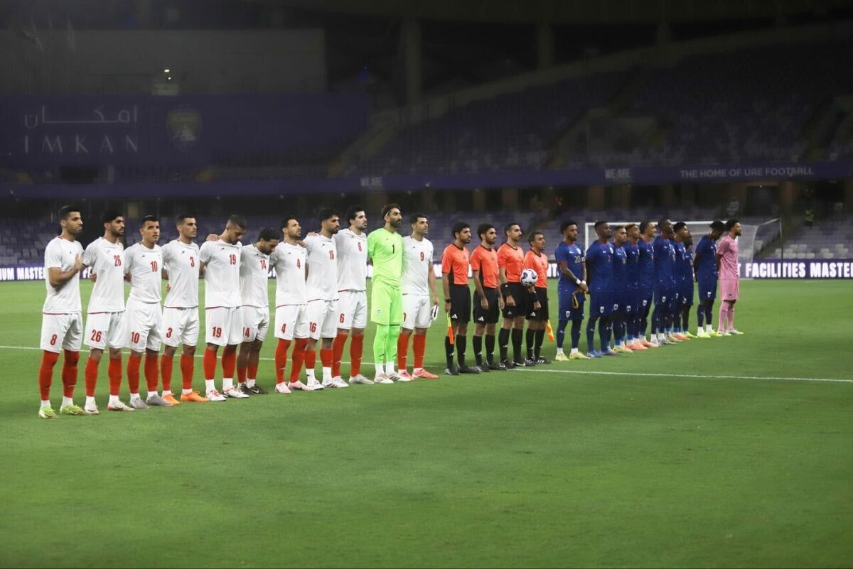 تساوی ایران مقابل کیپ‌ورد در نیمه نخست