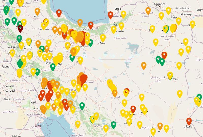 هوای ایران در شرایط هشدار / وقوع مه دود فتوشیمایی در آسمان گیلان؟ هوای ایران در شرایط هشدار / وقوع مه دود فتوشیمایی در آسمان گیلان؟