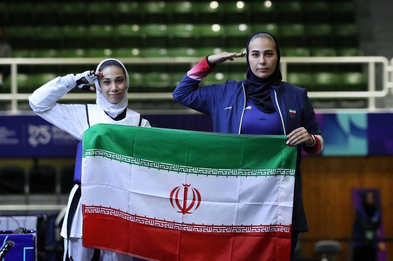 طلای ساینا کریمی در ریاض