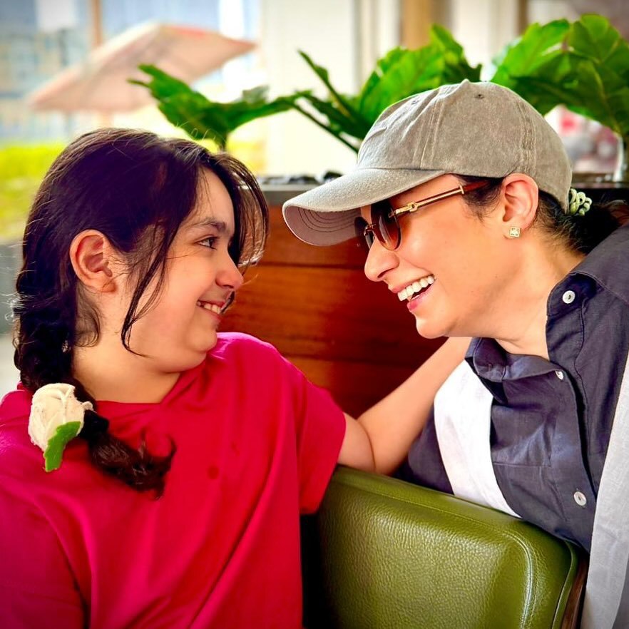 عکس احساسی فهیمه سریال پایتخت در روز تولد دخترش عکس احساسی فهیمه سریال پایتخت در روز تولد دخترش