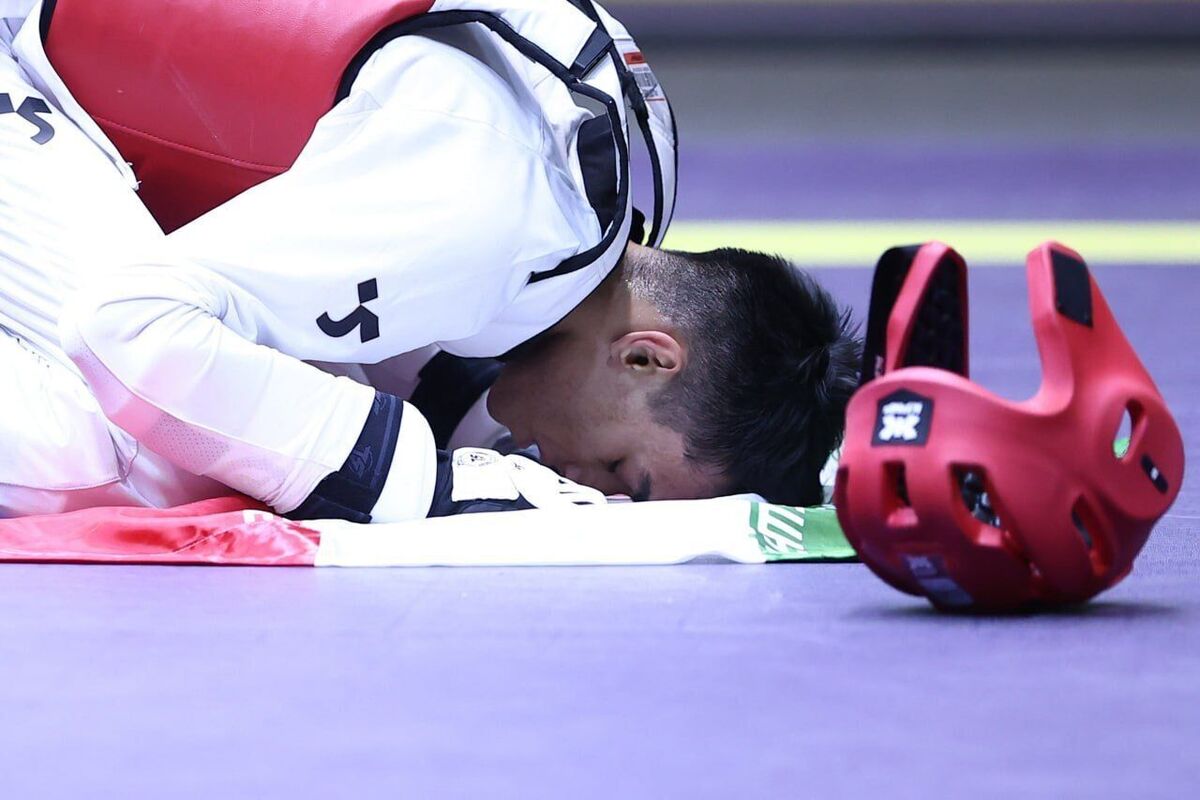 ۴ مدال رنگارنگ تکواندوکاران ایران؛ علی‌مرادیان طلا ضرب کرد