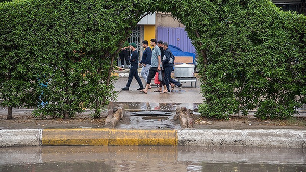 شهرهای رکورددار باران در ۶ ساعت گذشته