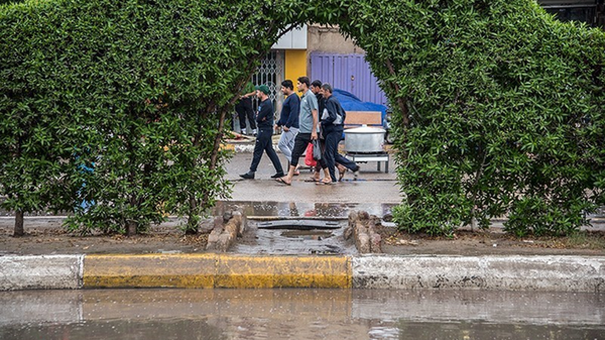 شهرهای رکورددار باران در ۶ ساعت گذشته