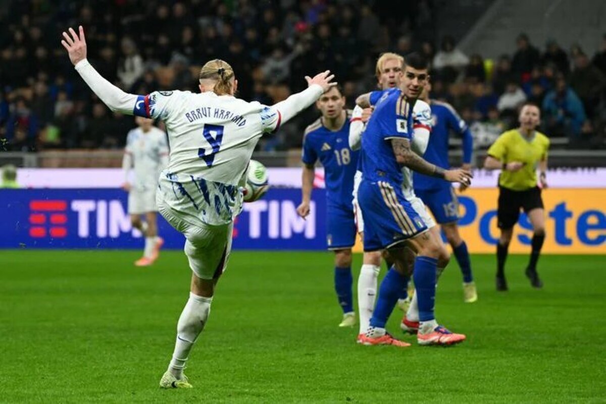 نروژ با دبل هالند مسافر جام جهانی شد/ ایتالیا به پلی‌آف رفت