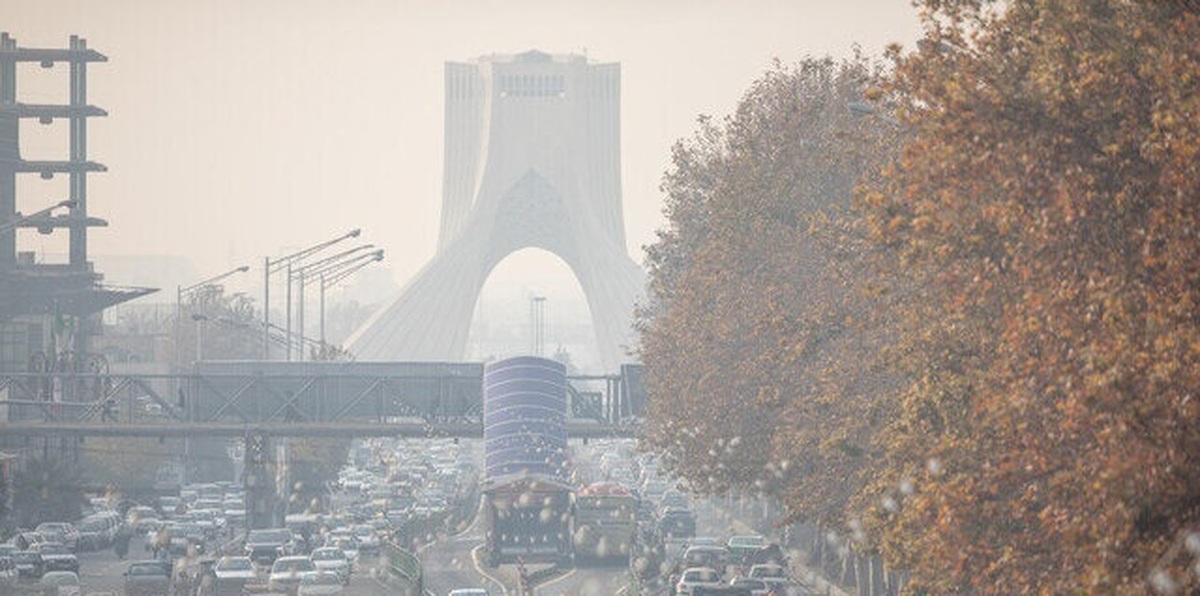 هوای تهران آلوده می‌شود