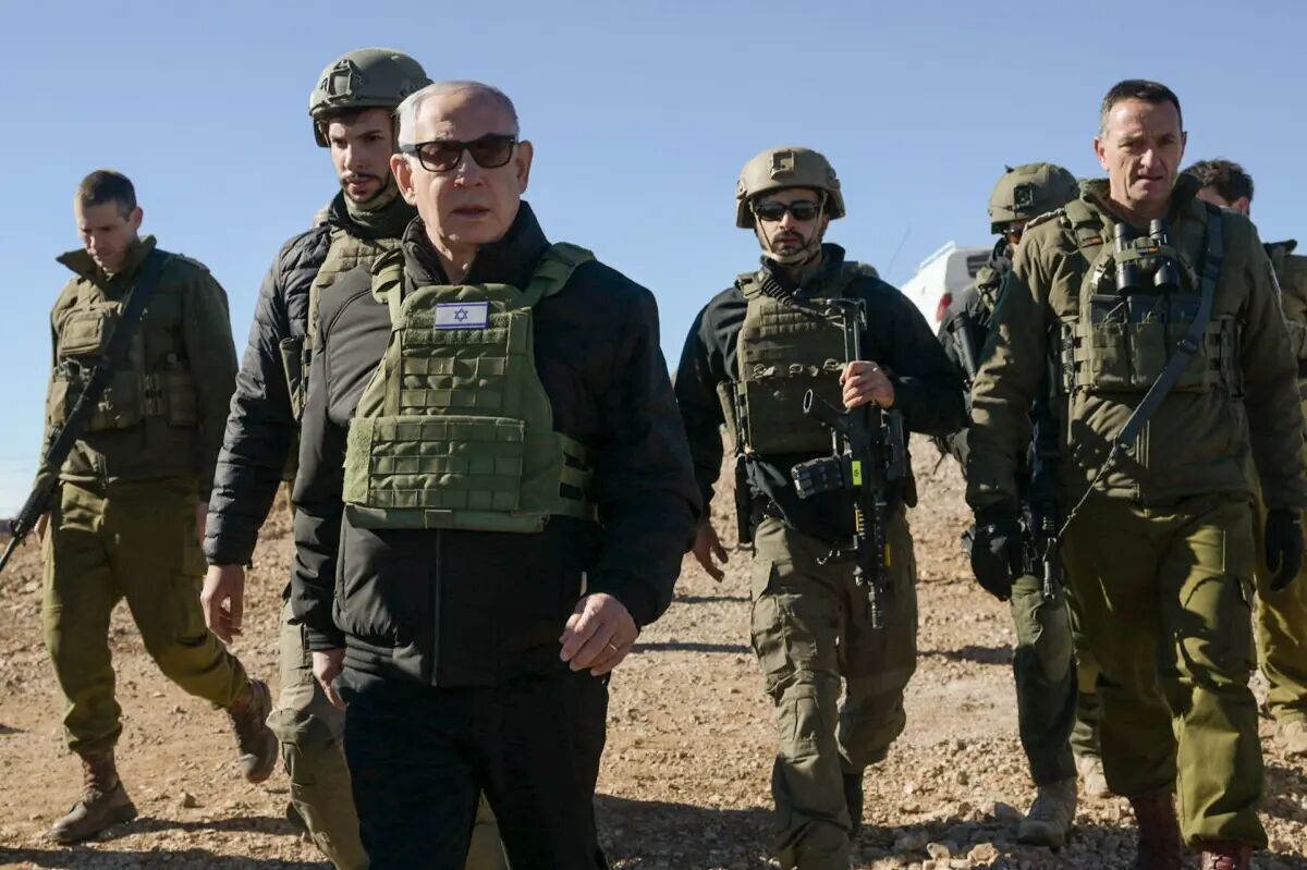 نتانیاهو وارد خاک سوریه شد