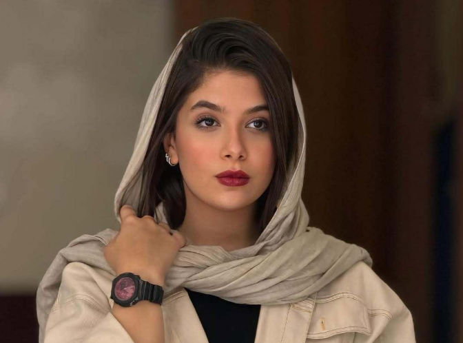 عکسی از تیپ متفاوت نفس بازغی در باشگاه