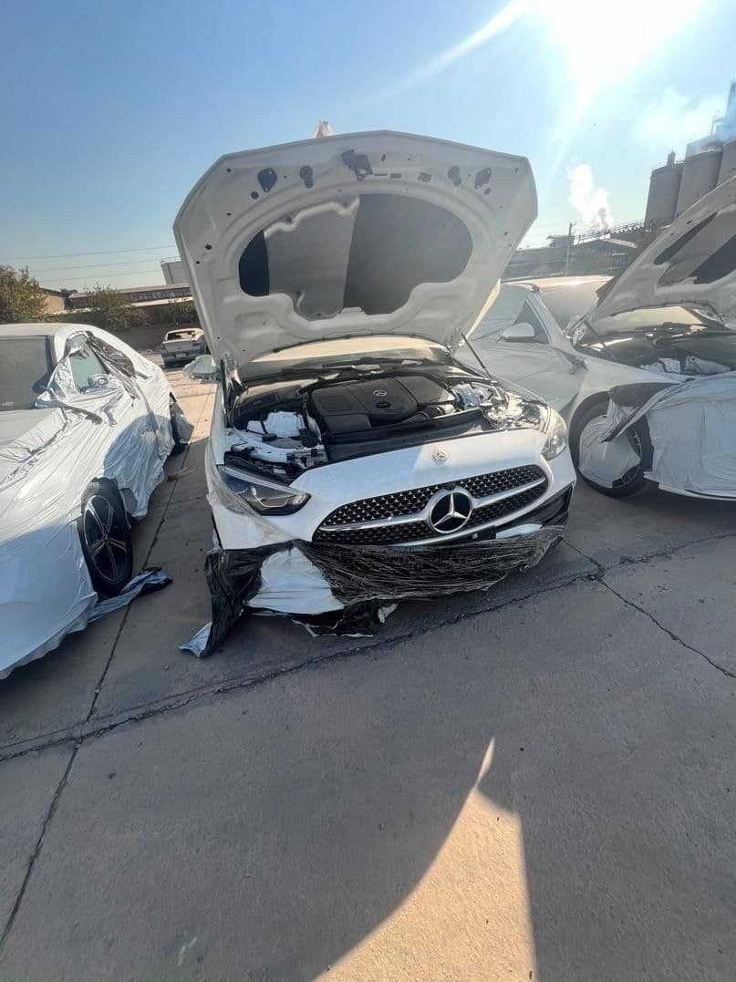 بزرگترین محموله خودروهای بنز طرح جانبازان وارد ایران شد+ عکس