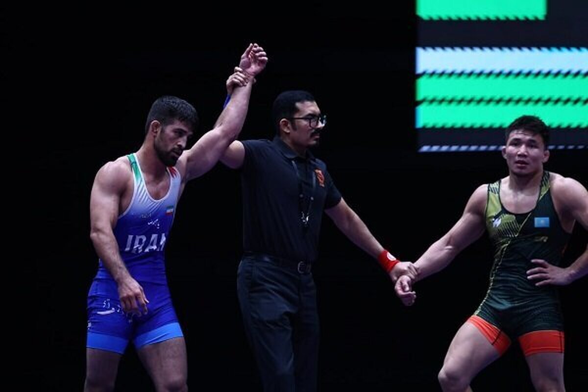 یونس امامی مدال طلا گرفت