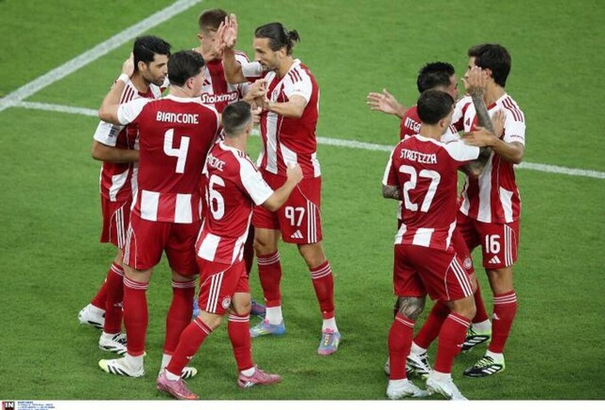 برتری ۵ بر صفر المپیاکوس بدون طارمی!