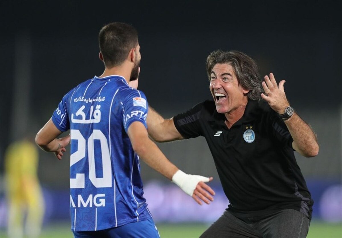 ساپینتو: به غفوری کمک میکنم تا شاید روزی سرمربی استقلال شود