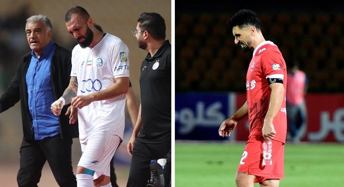 آخرین وضعیت کاپیتان‌های پرسپولیس و استقلال برای دربی؛ اوسمار و ساپینتو قید تجربه را می‌زنند؟