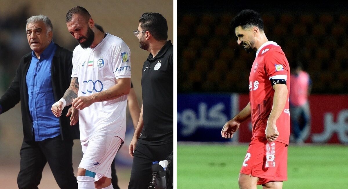 آخرین وضعیت کاپیتان‌های پرسپولیس و استقلال برای دربی؛ اوسمار و ساپینتو قید تجربه را می‌زنند؟