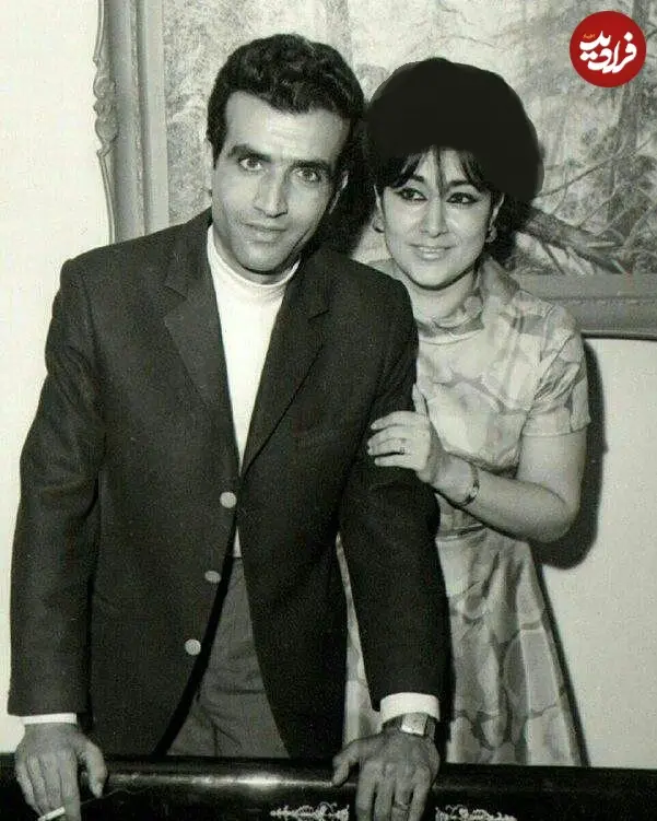 عکس/ سفر در زمان؛ حمیرا در کنار همسرش پرویز یاحقی اواخر دهه ۴۰