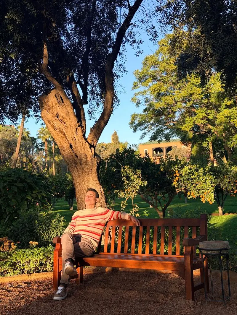 استراحت لوکسِ پیمان معادی در مراکش