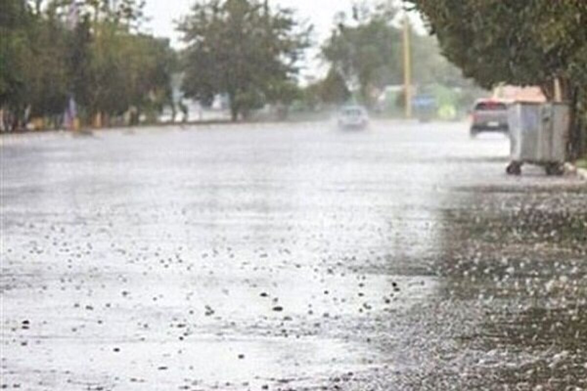 بارش باران پس از یک ماه خشکی در گیلان آغاز شد