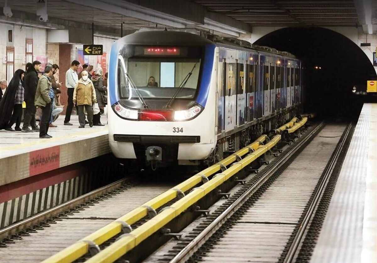 دو رام قطار ملی از شنبه وارد خطوط متروی تهران می‌شود