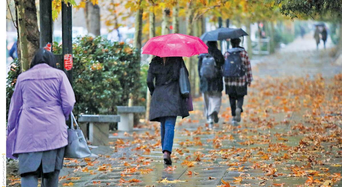 هواشناسی ۱۴۰۴/۰۹/۱۳ / پیش‌بینی یک هفته پربارش برای ایران؛ ادامه آلودگی هوا در کلانشهر‌ها