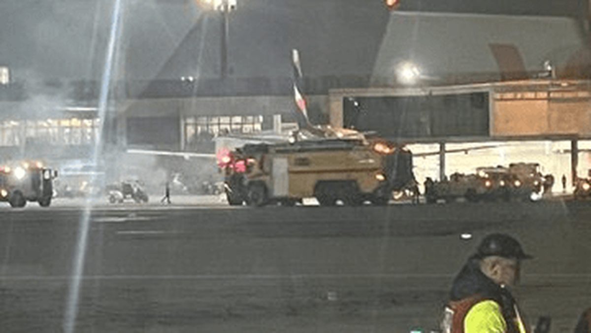 حادثه در فرودگاه برزیل