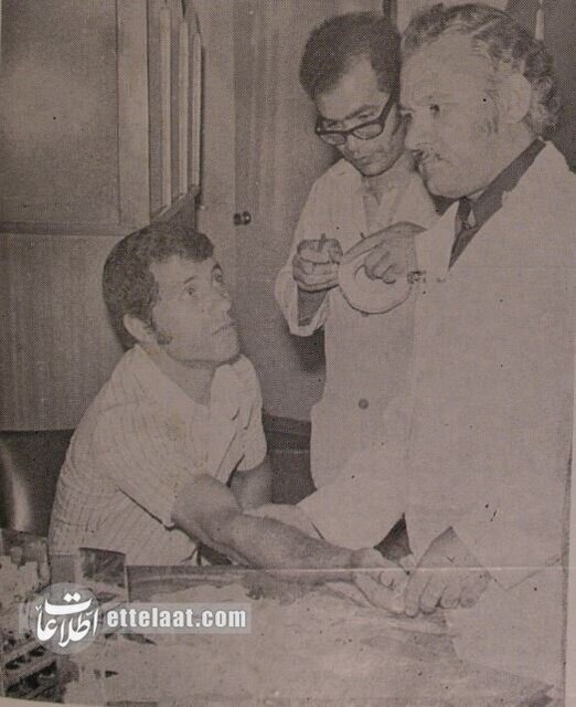 عکس‌های دیده نشده از علی پروین و ناصر حجازی در آزمایشگاه!