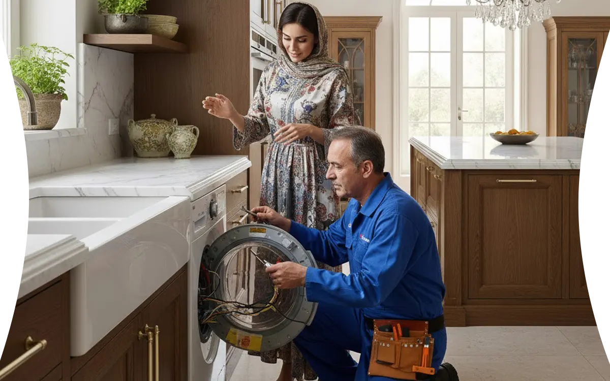 چگونه سرویس لباسشویی ال جی می‌تواند عمر دستگاه شما را طولانی‌تر کند؟