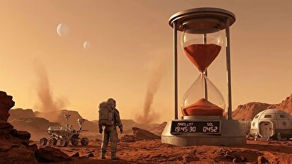 زمان در مریخ چگونه می‌گذرد؟