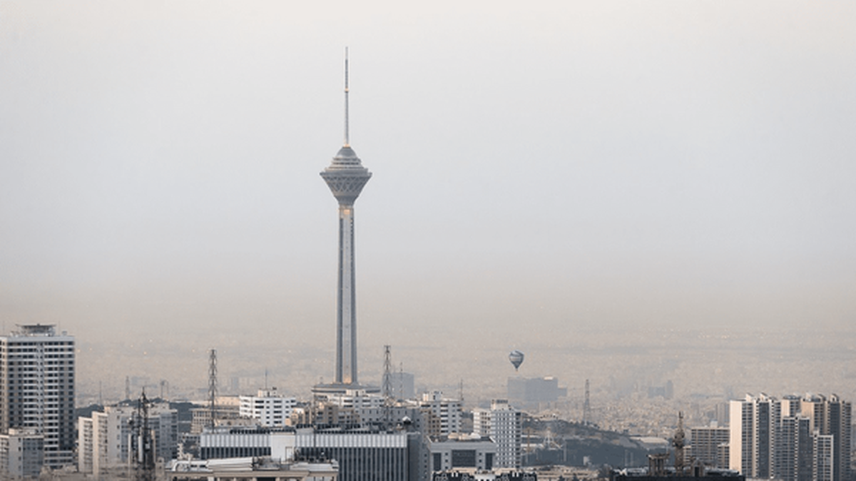 سایه آلودگی همچنان بر سر تهران
