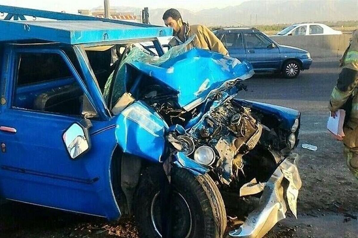 تصادف مرگبار ۲ نیسان در جاده سرچم میاندوآب