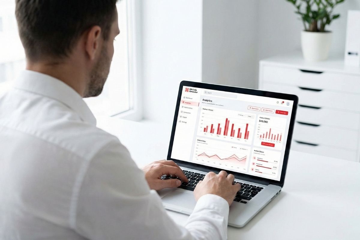 پنل ساخت کیو آر کد داینامیک و مدیریت کسب و کار