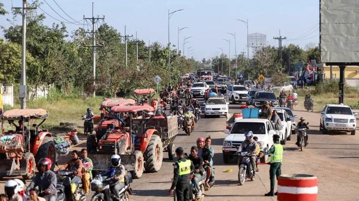 ۷ کشته در درگیر مرزی تایلند و کامبوج