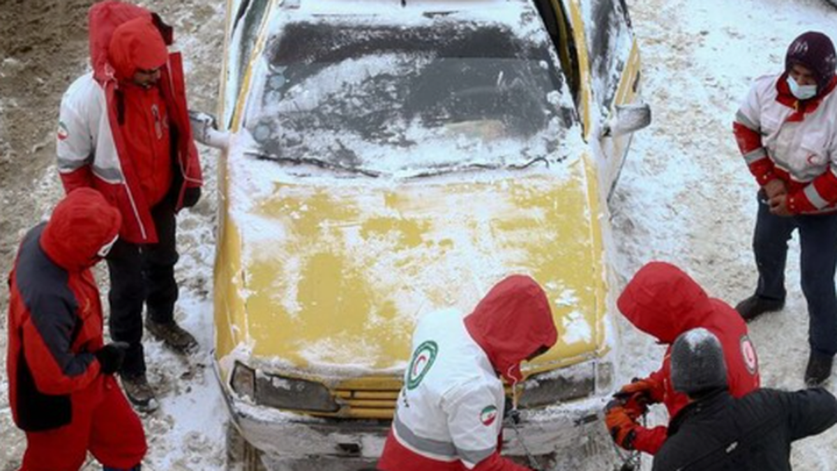 آماده‌باش هلال‌احمر برای بارش برف و باران