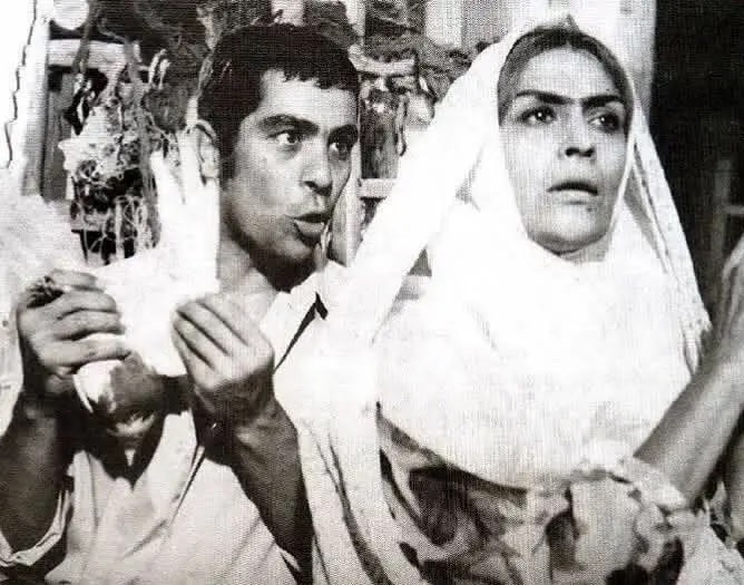 سفر در زمان؛ «ژاله علو» در ۴۳ سالگی در کنار بهروز وثوقی؛ سال ۱۳۴۹