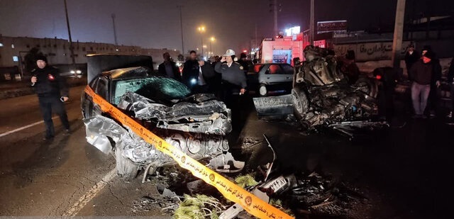 سه حادثه رانندگی در قم با ۱۶ مصدوم